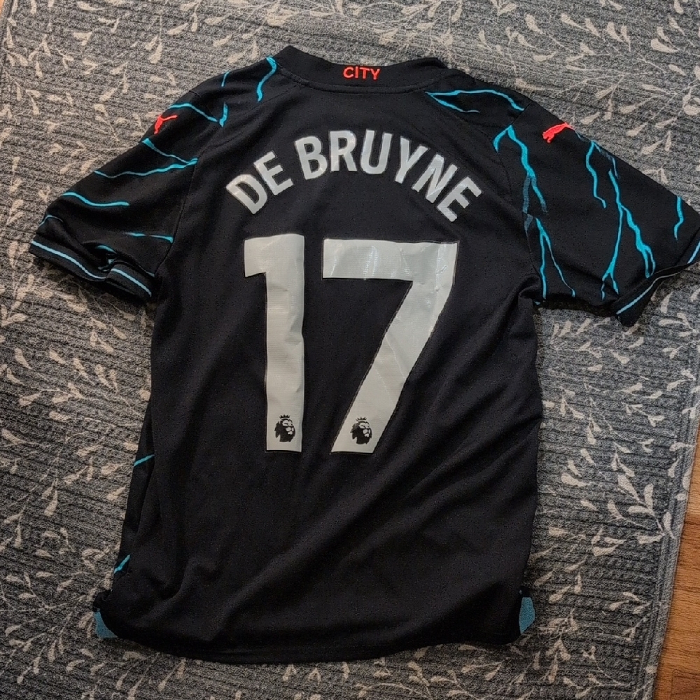 Mens Man City 23-24 Third Kit Kevin De Bruyne